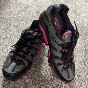 Skechers Shape-Ups Resistance SRT 12340 Black Pink Women’s Size 7 Toning Sneaker